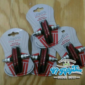 Brake Pad Brake Shoe V Brake Karet Soft Lembut Biru Harga 4 Pad Tokopedia