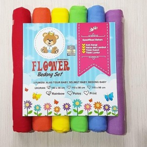 Bedong Bayi Rainbow Soft 100x90cm Harga Murah Tokopedia