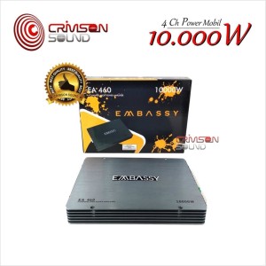 Power Mobil 4 Channel 10 000 Watt Embassy Ea 460 Tokopedia