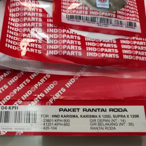 Jual Gear Set Supra X 125 Karisma Indopart Gir Set Supra X 125 Indoparts Kota Medan Primamotorkarya Tokopedia