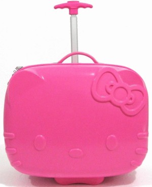 jual trolly koper muka hello pink 18 inch lili jual trolly koper muka hello pink 18 inch lili