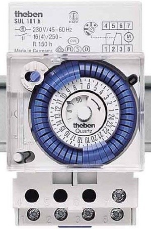 jual timer theben sul 181h time switch analog sul181h jual timer theben sul 181h time switch analog sul181h