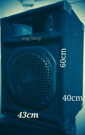 Jual Salon Speaker Passive / Pasif 12" Suara Mantap Box 