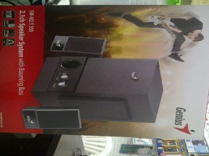 genius 2.1 ch speaker system