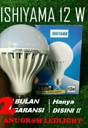 LAMPU LED 12 WATT ISIYAMA EXTRA TERANG