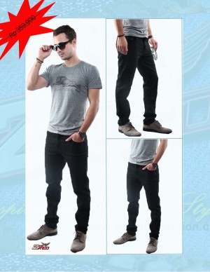 2ndRED 136305 Jeans Slim Fit Straight - Hitam