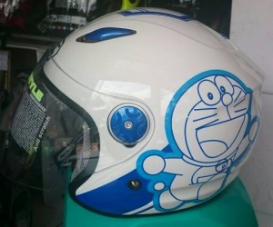 jual helm doraemon bmc milan biru putih cek harga di jual helm doraemon bmc milan biru putih cek harga di