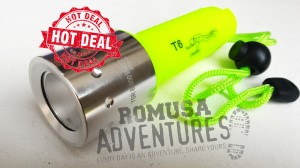 SENTER SELAM MINI LED CREE T6 BATRE 18650 XQ3 88.800W / SENTER DIVING