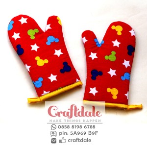 Jual Cempal Sarung Tangan Dapur Mickey Craftdale Tokopedia Cempal Sarung Tangan Dapur Mickey