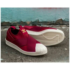 Adidas Superstar Slip On maron Adidas Superstar Slip On maron