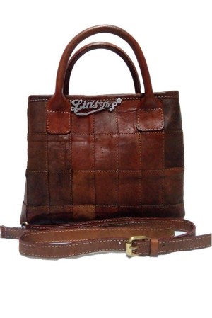 Lin's Craft Tas Kulit - WB Perca Jati - Cokelat