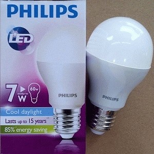 jual lu led philips 7 w putih cool daylight bohlam jual lu led philips 7 w putih cool daylight bohlam