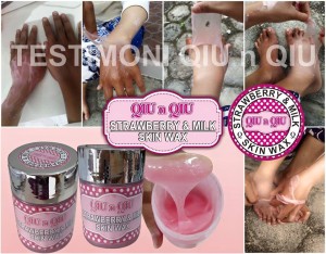 Menjual Online QIU n QIU SKIN WAX (MEMUTIHKAN DGN PENGELUPASAN TA hanya ! Rp 350.000 