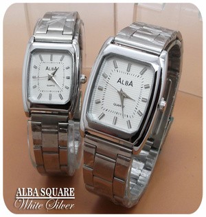Jam Tangan Alba Model Kotak Elegan Jam Tangan Alba Model Kotak Elegan