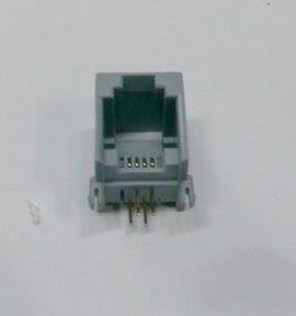 Eagle Telephone Wall Plate White Dual Jack Modular RJ11 6P4C 4 Conductor pack 25