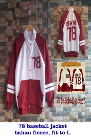 jaket 78 baseball ( grosir jaket murah )