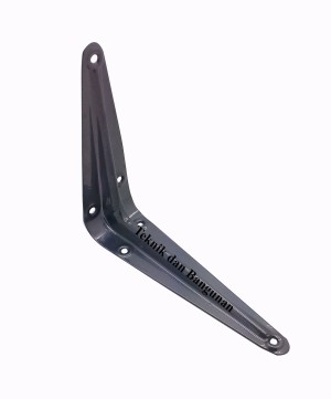 Jual Siku Rak ABU-ABU 6 x 8" Besi 2 pc Penyangga 6x8 