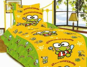 jual bedcover set single 120x200 motif keropi cek harga di jual bedcover set single 120x200 motif keropi cek harga di