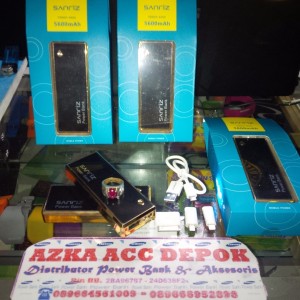 Powerbank Sanriz Sr 23 Original 5600mAh Senter