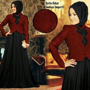jual dubai set black maxi blazer pashmina c jual dubai set black maxi blazer pashmina c