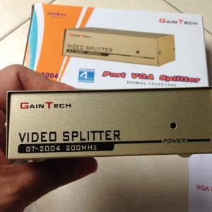 jual gaintech gt 2004 splitter 200mhz vga splitter jual gaintech gt 2004 splitter 200mhz vga splitter