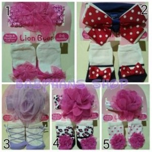 jual kaos kaki bayi dan bandana bayi set baby sock jual kaos kaki bayi dan bandana bayi set baby sock