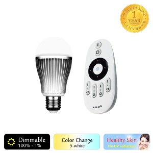 Milight Lampu Pintar LED 5-White 9W Paket 1 Pcs + Remote Control 1 Pcs