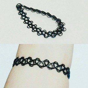 jual gelang tattoo choker bracelet double strand arisu online shop jual gelang tattoo choker bracelet double strand arisu online shop
