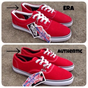 vans era vs authentic vans era vs authentic