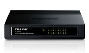 TL-SF1016D 16 port switch with plastic case