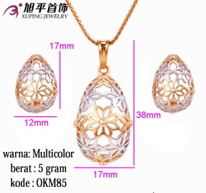jual perhiasan xuping set lengkung multicolor grosir jual perhiasan xuping set lengkung multicolor grosir