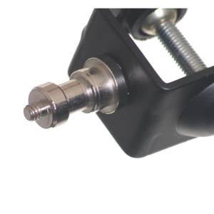 Spring Clip Spigot 1//4/" Screw /& 5//8/" Pole Background Backdrop Reflector Strong