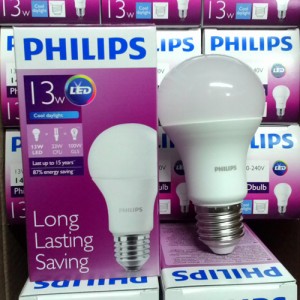 Jual Bohlam Lampu Philips LED Bulb 13 Watt (Putih) - Kota 