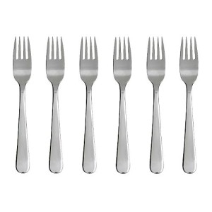 IKEA DRAGON 6 Pcs Salad/Dessert Fork, Garpu Salad, Stainless Steel