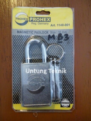 jual gembok magnet prohex 30mm untung teknik jual gembok magnet prohex 30mm untung teknik