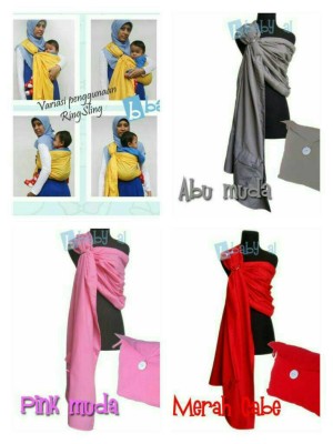 Baby Al Ring Sling Ringsling gendongan Bayi Full Motif elevenia Source · Gendongan Baby Sling AL