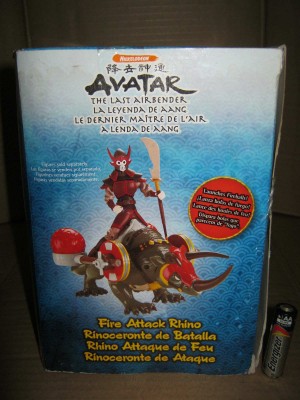 Avatar the Last Airbender Fire Attack Rhino