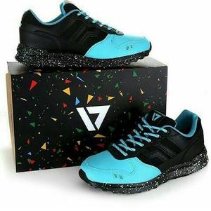 SEPATU PIERO JOGGER PREMIUM TRUFFLE MINT - BLACK/MINT (100% ORIGINAL)