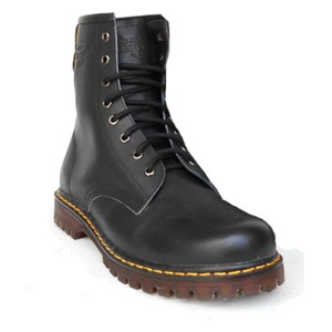 Dbest Kudastore Sepatu Boots Docmart Pria 8 Lubang - Hitam