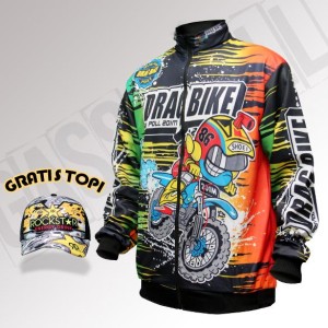 Jaket Motor Full Print Gaspoll / Jaket Racing / Jaket Balap