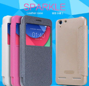 flipcase nillkin sparkle leather case flipcover Lenovo Vibe K5 / K5 plus