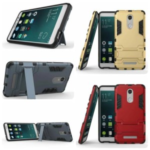 Case Armor Xiaomi Redmi Note 3 Pro Robot Silikon Hardcase Casing .