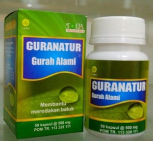 Guranatur Gurah Alami Herbal Pereda Batuk, Sinus dan Peluruh Dahak
