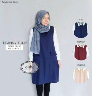 Tifany Baju Atasan Wanita Tunik Blouse