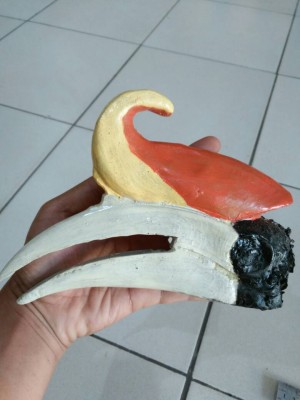 Jual Kepala Burung Enggang Fiber Kota Singkawang Hidup Baru 3