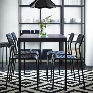 Jual Ikea Tarendo Adde Meja Makan Dan 4 Kursi Hitam Sutera Ikea Tarendo Adde Meja Makan Dan 4 Kursi Hitam
