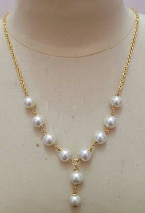 jual perhiasan kalung mutiara lapis emas 24k triska jual perhiasan kalung mutiara lapis emas 24k triska