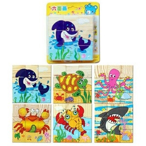 Puzzle Kayu Jigsaw Hewan jual mainan edukatif edukasi anak puzzle kayu 6 in 1 3d Puzzle Kayu Jigsaw Hewan jual mainan edukatif edukasi anak puzzle kayu 6 in 1 3d