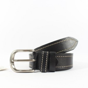 Gesper Ikat Pinggang Kulit Pria Original | Giorgio Agnelli 90004 Black
