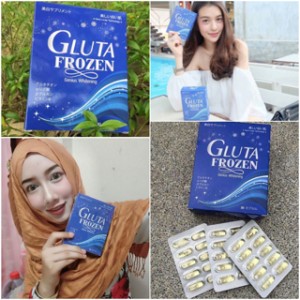 GLUTA FROZEN Genius Whitening Original ( nano tech )
